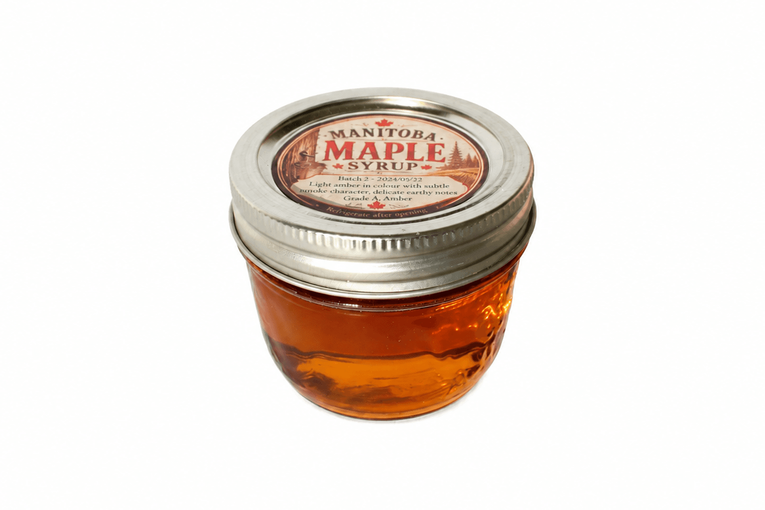 Batch 2 maple syrup jar