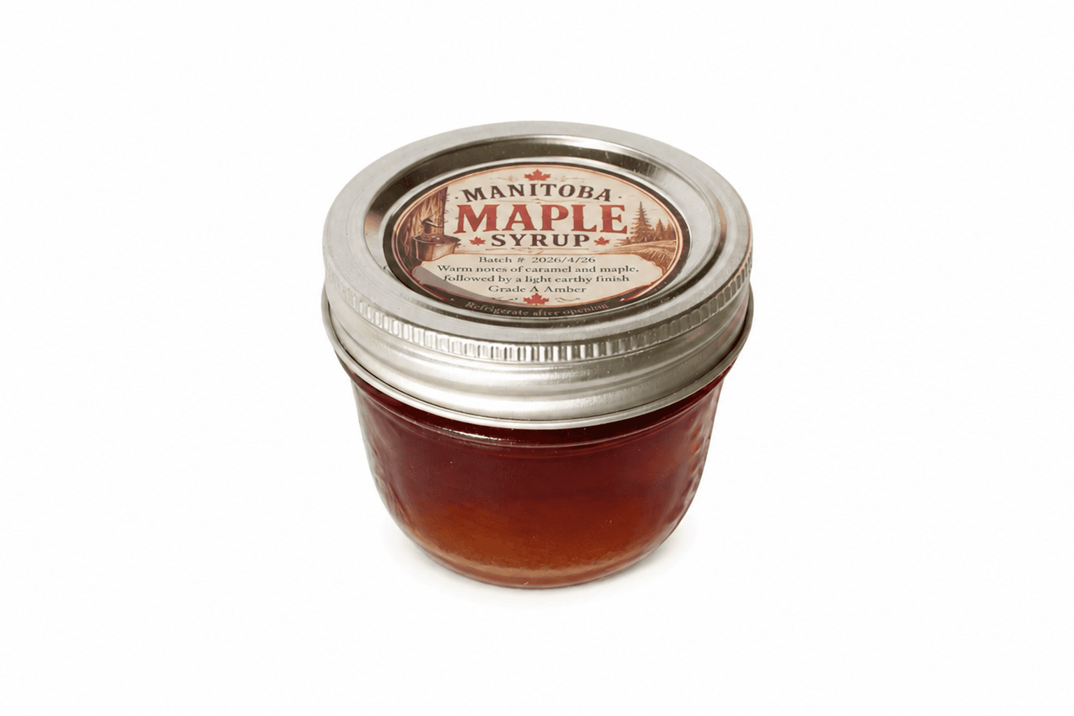 Batch 3 maple syrup jar